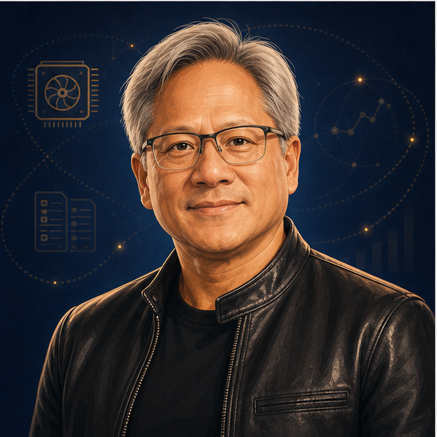 Jensen Huang portrait
